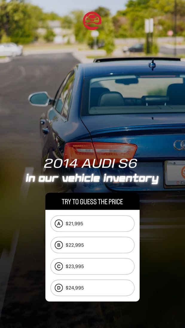 Carneed — guess-the-price Audi story