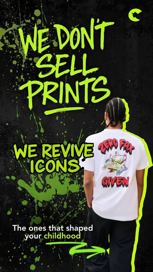 Posh Alley Cats — We don't sell prints campaign creative