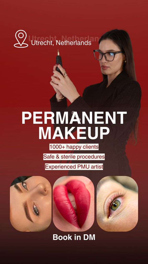 Permanent Sergienko — Utrecht campaign creative in English